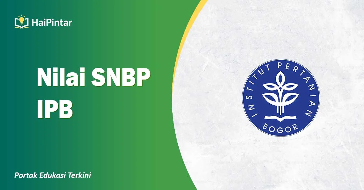 Nilai SNBP IPB