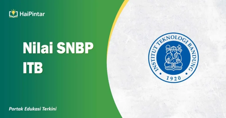 Nilai SNBP ITB