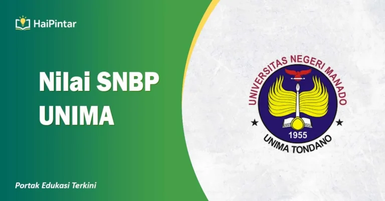 Nilai SNBP UNIMA