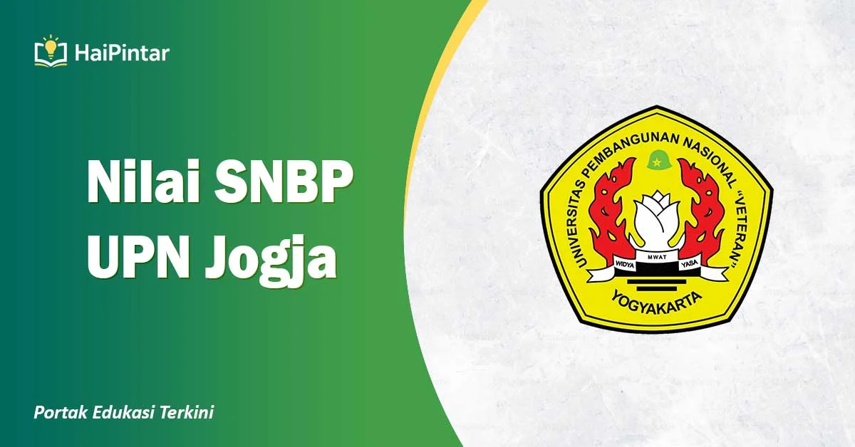 Nilai SNBP UPN Jogja