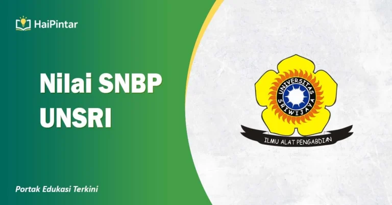 Nilai SNBP Unsri