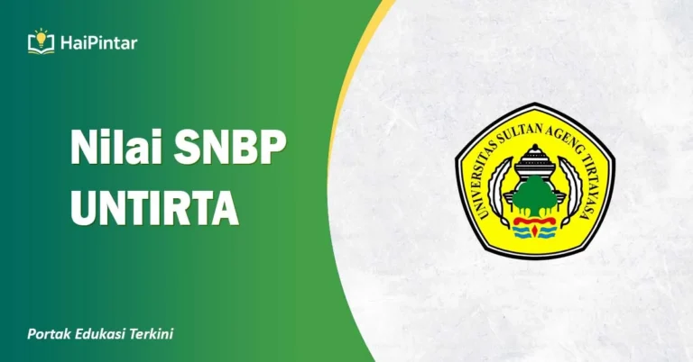 Nilai SNBP Untirta