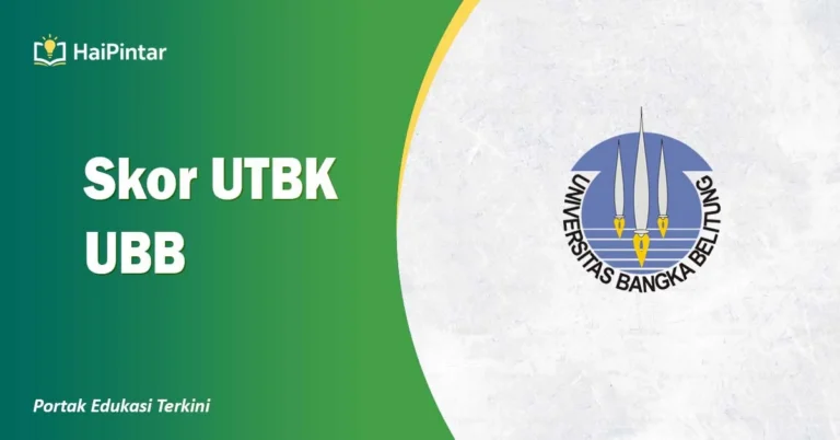 Skor UTBK UBB