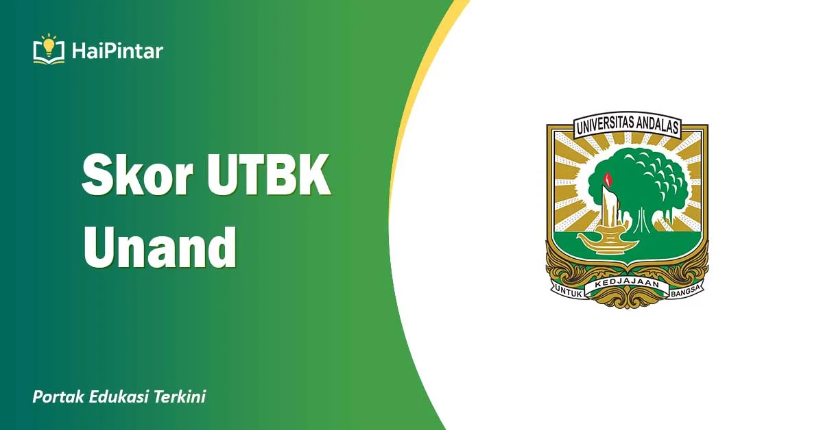 Skor UTBK Unand