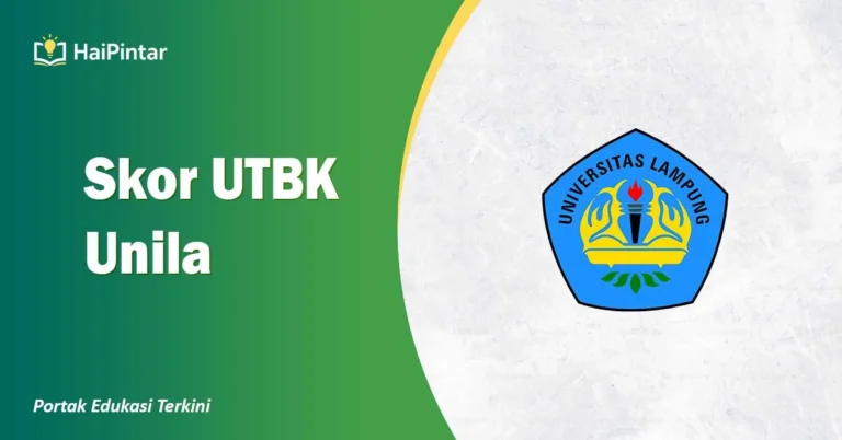 Skor UTBK Unila