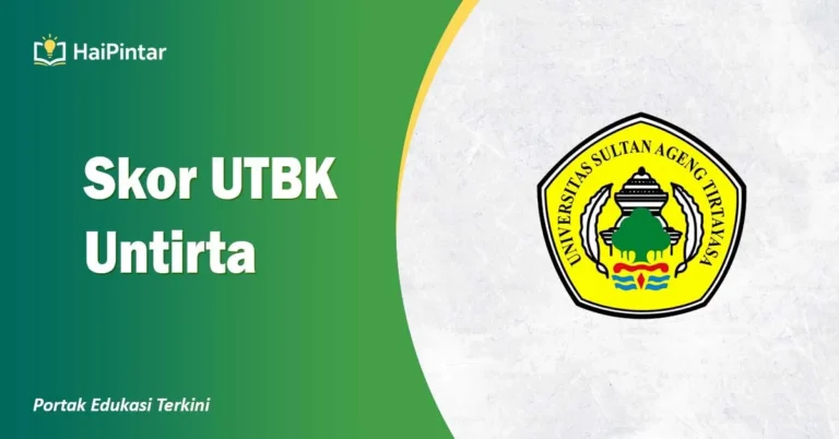 Skor UTBK Untirta