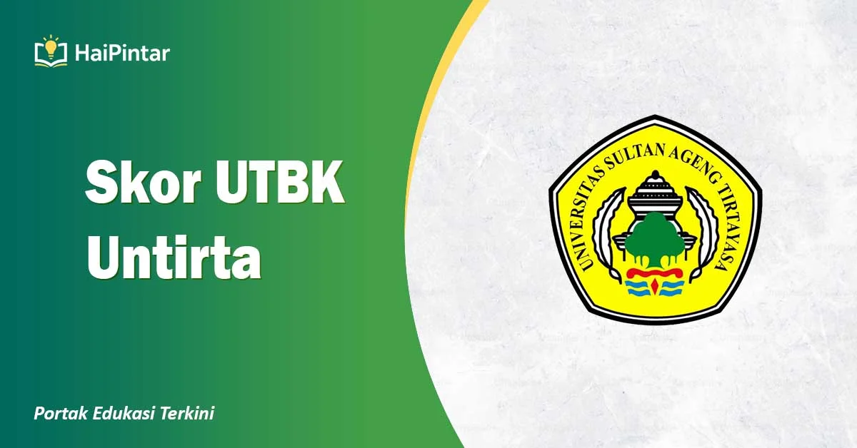 Skor UTBK Untirta