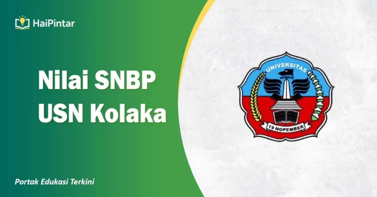 Nilai SNBP USN Kolaka