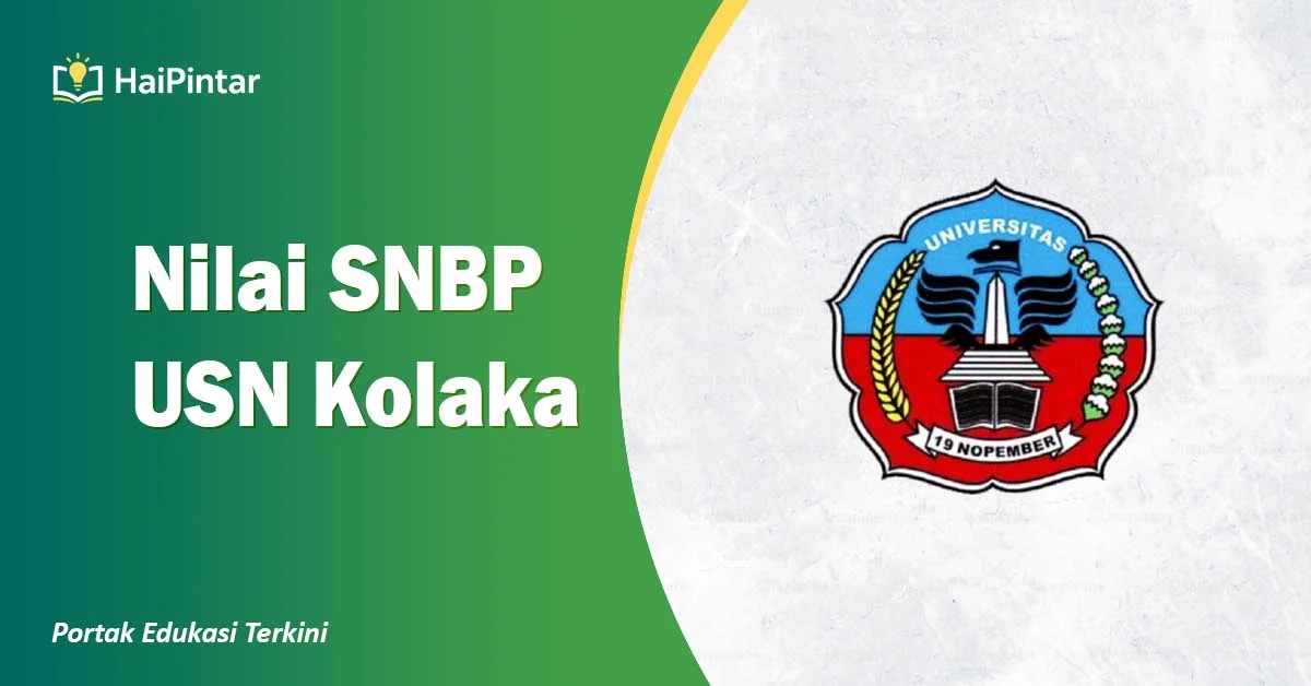 Nilai SNBP USN Kolaka
