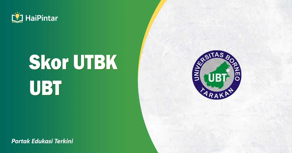Skor UTBK UBT