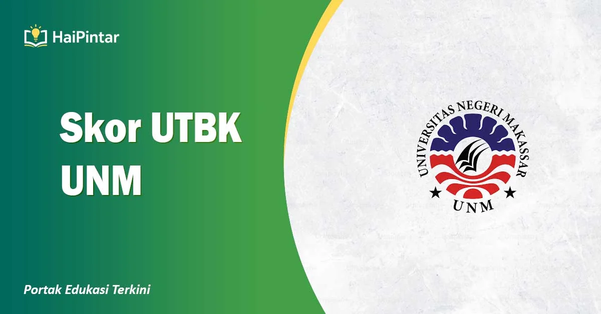 Skor UTBK UNM