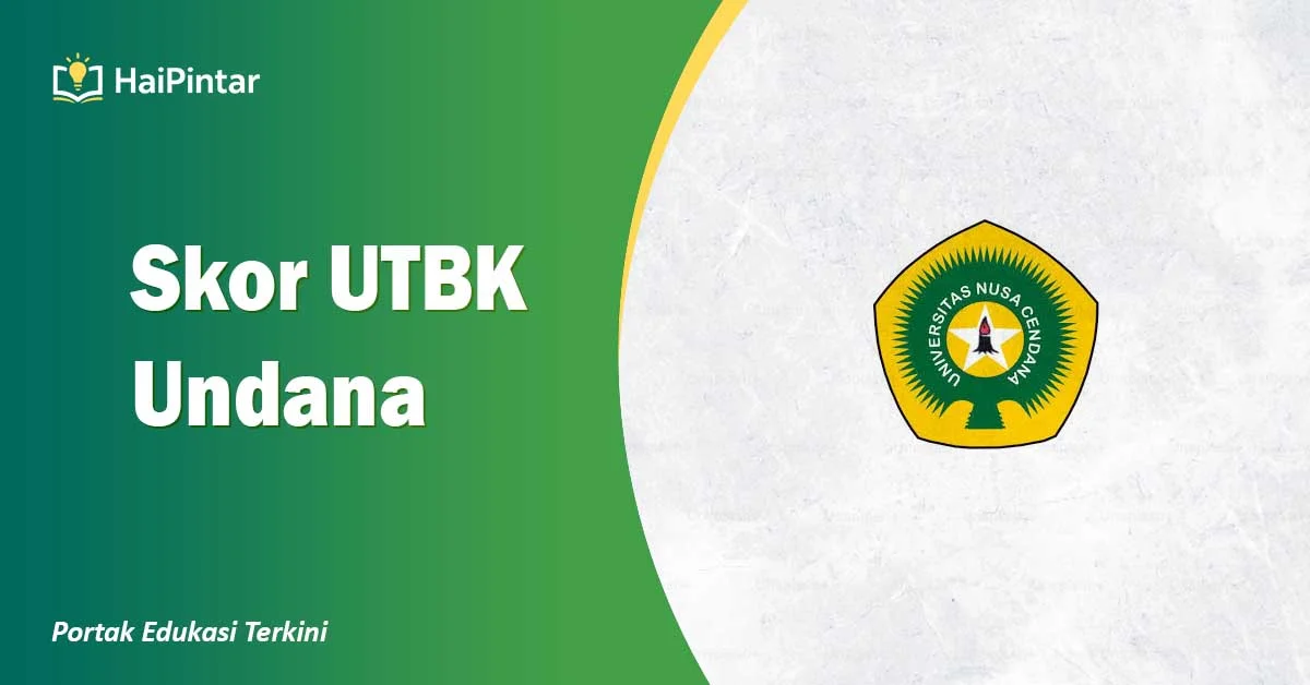 Skor UTBK Undana