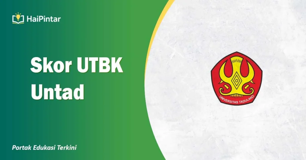Skor UTBK Untad