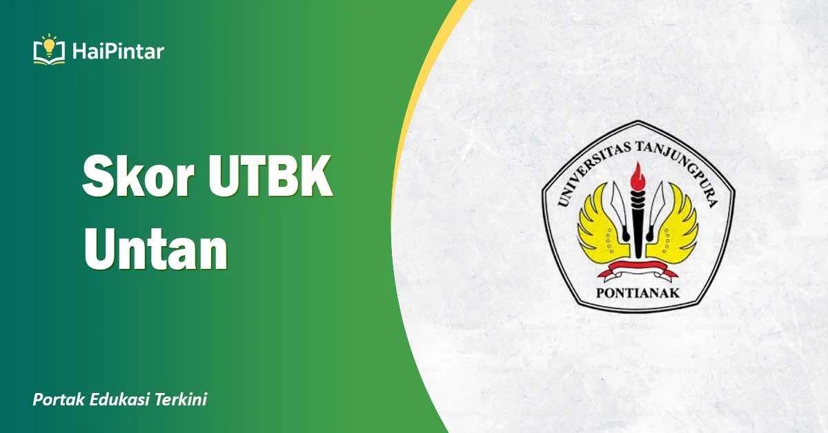 Skor UTBK Untan