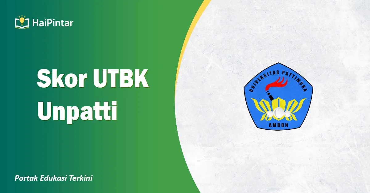 Skor UTBK Unpatti 1
